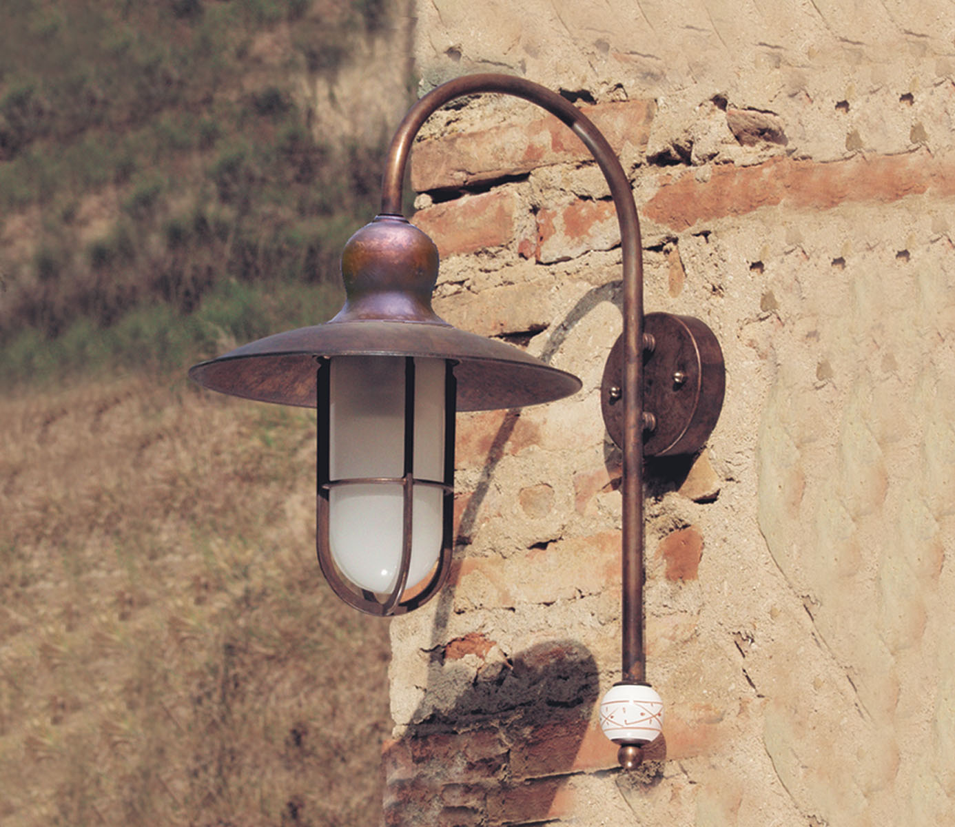 36044-25A54 36044/25A54 Outdoor Brass Sconce - Image 1