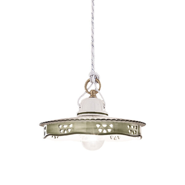 C530_SO Ceramic Pendant Light "Alessandria"