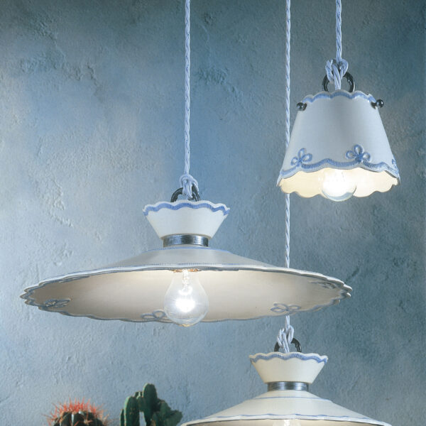 C891_SO Ceramic Pendant Light "Ravenna"